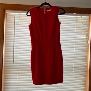 Classic Red Sheath Dress - Brand: Calvin Klein size 2